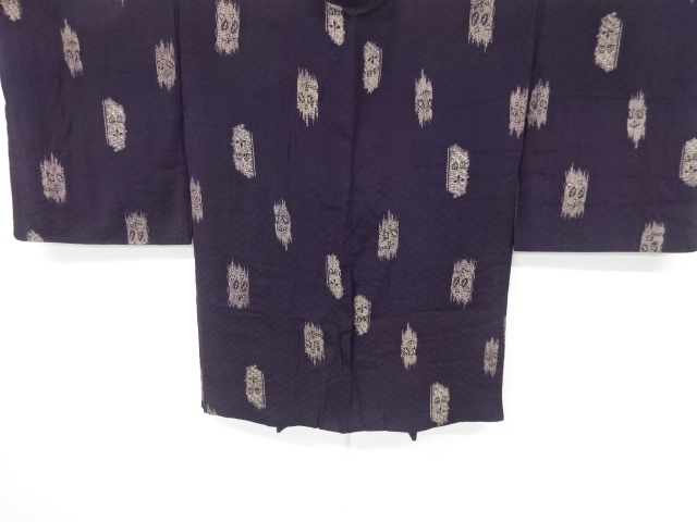 アンティーク　紋錦紗抽象模様羽織